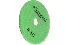 Круги шлифовальные гибкие Sturm ! 9012-W100-30