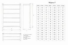 Полотенцесушитель электрический Двин FE 53x80 ТЭН слева, хром