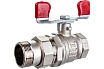 Шаровой кран RUB с накидной гайкой ("американка"), 1 1/4" DN32 PN40, ВР-ВР, серия MILANO (S.90) S90G36