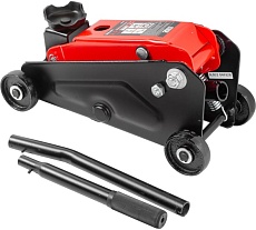 Подкатной гидравлический домкрат BaumAuto 2.5т, h min 140мм, h max 390мм BM-TR20005(52144)