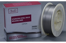 Проволока сварочная из нержавеющей стали JQ.MG308LSI/ER308LSi 1.2 мм, 15 кг GOLDEN BRIDGE 147