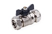 Шаровой кран для МП труб Aqualink 16x16 B бабочка 872