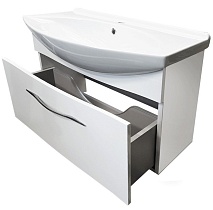 Мебель для ванной Alvaro Banos Carino 105, белый лак