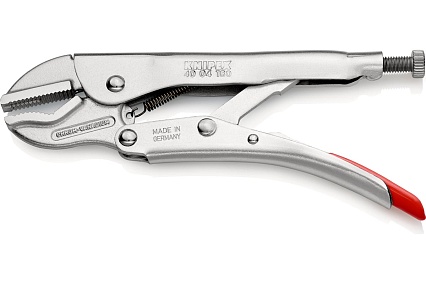 Универсальный ручной зажим Knipex круг 35 мм, кв-т 25 мм,под ключ 32 мм, штрихкод на ручках KN-4004180EAN