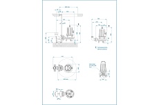 Погружной насос с режущим механизмом Dreno Pompe GX 50-2/220 T 2000051