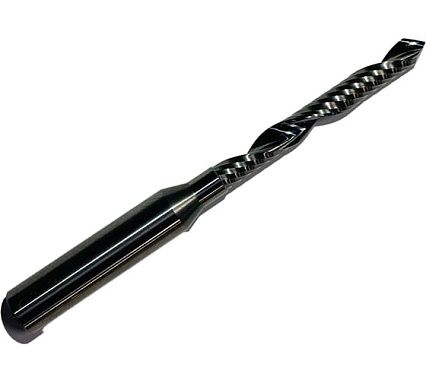 Фреза концевая спиральная по ПВХ HM, 5x40x80x8 мм, Z1 Галифакс 7540808