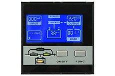 Источник бесперебойного питания Hiden EXPERT 3 kVA/2,7 kW, 8хАКБ внешние, 96В, ЗУ 8А UDC9203H-RT