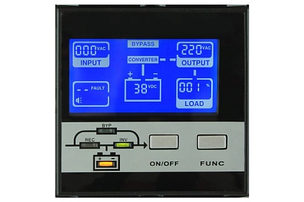 Источник бесперебойного питания Hiden EXPERT 3 kVA/2,7 kW, 8хАКБ внешние, 96В, ЗУ 8А UDC9203H-RT