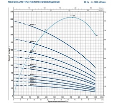 Насос Pedrollo 6SR 44/4 PD 496B4404A
