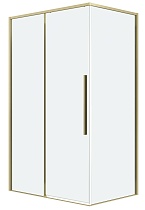 Душевой уголок Grossman Galaxy 120.K33.01.1490.32.00 140x90 прозрачный, золото сатин
