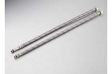 Подводка гибкая для смесителя ProfEco 80 см, гайка-штуцер 1/2-М10 пара PE-FMF80