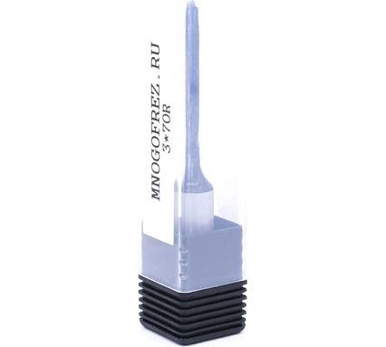 Сверло присадочное монолитное глухое ZY-90201R (3х70 мм; хв-к 10 мм; правое вращение) МНОГОФРЕЗ 6669