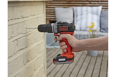 Ударная дрель-шуруповерт Black&Decker GoPak 12В USB BDCHD12S1