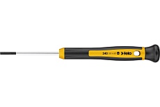 Шлицевая плоская отвертка для точных работ Felo 1,5X0,23X60 24015160