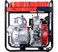 Мотопомпа для сильнозагрязненной воды Fubag PD 1300T ES (дизель, 1300 л/мин, 25 м) 646272