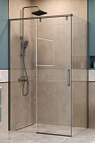 Душевой уголок BelBagno SOFT_CLOSE-1-AH-1-120/90-C-GM 120x90 прозрачный, оружейная сталь