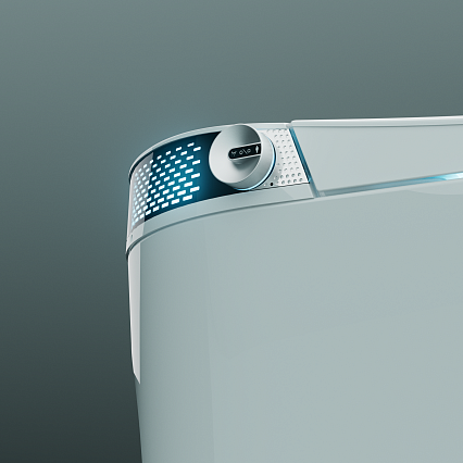 Электронный приставной унитаз Timo ТЕ-741 с функцией биде