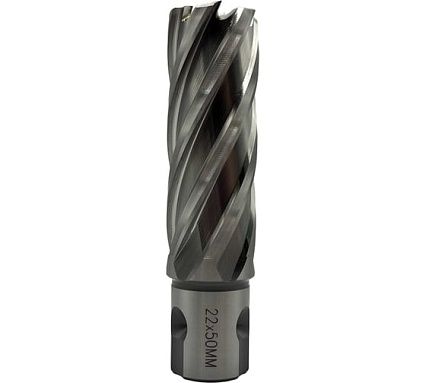 Сверло корончатое TORNERI 22х50 мм, HSS, Universal / Weldon 19 Т023635