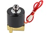Электромагнитный клапан DN.ru VS2W-100N-NC Ду10 Ру10 3/8 НЗ NBR 24В DC D130-03300
