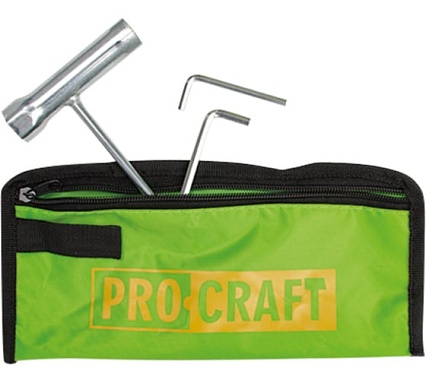 Коса бензиновая двухтактная PROCRAFT 52см3, 1,9 л.с., леска, 2 диска, нож, неразборный вал, быстросъемная, электростарт T4200FT