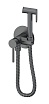 Смеситель Oliveeka Y-Line OL-829902-BGM с гигиеническим душем, оружейный металл