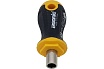 Отвертка под биты Felo Ergonic 1/4" Stubby 46902640