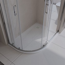Поддон для душа BelBagno TRAY-MR-UNO-RH-120/90-550-35-W-R-BO 120x90 четверть круга, правый, накладка белый