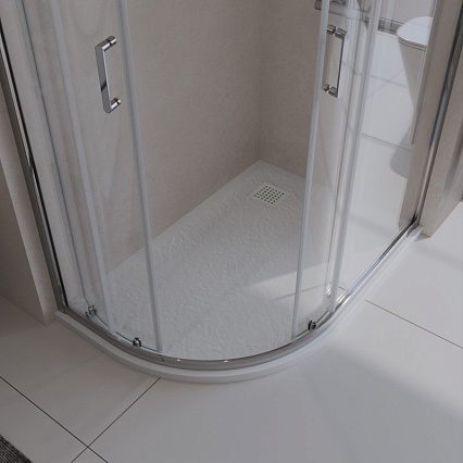 Поддон для душа BelBagno TRAY-MR-UNO-RH-120/90-550-35-W-R-BO 120x90 четверть круга, правый, накладка белый