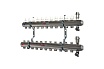 Коллекторная группа Valtec 1x11 выходов евроконус 3/4" в сборе VTc.594.EMNX.0611