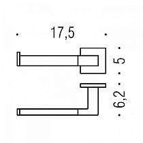 Держатель туалетной бумаги Colombo Basic Q B3708D.CR хром