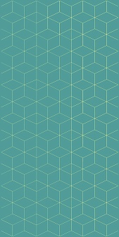 Вставка Creto Mono Jasmine Geometry Sea 30x60 см, 04-01-1-18-03-71-2440-0