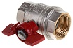Шаровой кран RUB 1" DN25 PN40, ВР-ВР, серия MILANO (S.90), бабочка S90F16