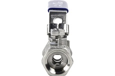 Шаровый стандартнопроходной кран DN.ru RP.316.230.MM.032 Ду32 Ру63 SS316 резьбовой D160-00237