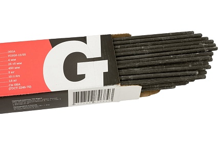 Электроды УОНИ-13/55 (4 мм; 5 кг) Gigant GBR-4055U