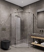 Душевой уголок Timo TTSSP-90/13C-8 90x90 прозрачный, никель