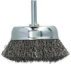 Щетка чашечная 80х25 мм, с хвостовиком, сталь Faster Tools 3502