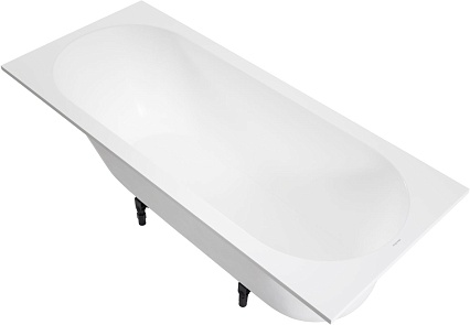 Ванна из искусственного камня Allen Brau Evo Oberon 170x75 белый матовый 2.3EV02.20