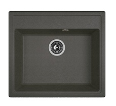 Кухонная мойка Dr.Gans Ника 57 см СМс, графит 25.070.D0570.411