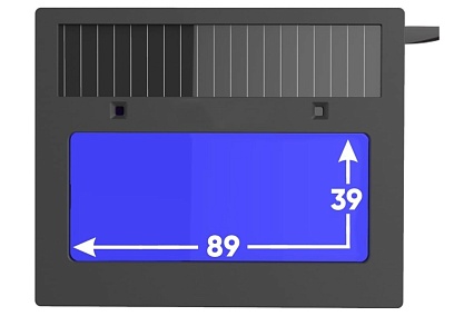 Маска сварщика хамелеон COMFORT АСФ 505 синий глянец Start 51ST505BK
