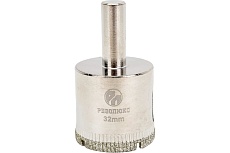 Коронка алмазная без направляющего сверла по стеклу и керамической плитке 32 мм Резолюкс 63032