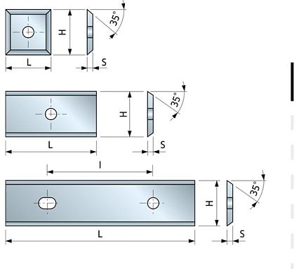 Нож 12x12x1.5 мм Freud CG08M BA310
