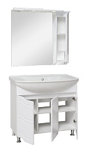 Мебель для ванной Руно Стиль 75 см белый