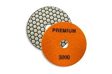 Круг алмазный гибкий шлифовальный АГШК Premium 100x1.5 мм, №3000 dry TECH-NICK 041.120.8655