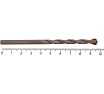 Сверло по бетону 6х100х60 мм, наконечник из победита, ц/х 10 мм TORGWIN T1948542