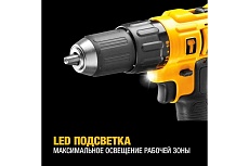 Аккумуляторная ударная дрель-шуруповерт DeWalt 18В DCD776M1T-QW