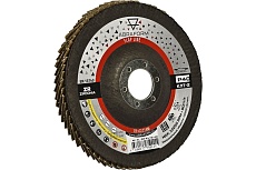 Круг лепестковый FlapLine ZR, 125 мм, P40, угловой ABRAFORM AF-FL-ZR-KLT2-40