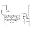 Смеситель для душа WasserKRAFT Dinkel 5877 хром