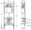 Инсталляция для унитаза MEPA VariVIT A31 Mondo 514809