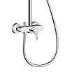 Душевая стойка Hansgrohe Croma Select E 180 27258400 хром/белый