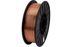 Проволока сварочная омедненная ER 70S-6 (1 мм; катушка D200; 5 кг) Solaris WM-ER70S6-10050